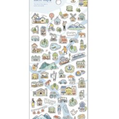 Mind Wave Machi Map Stickers (6 designs)