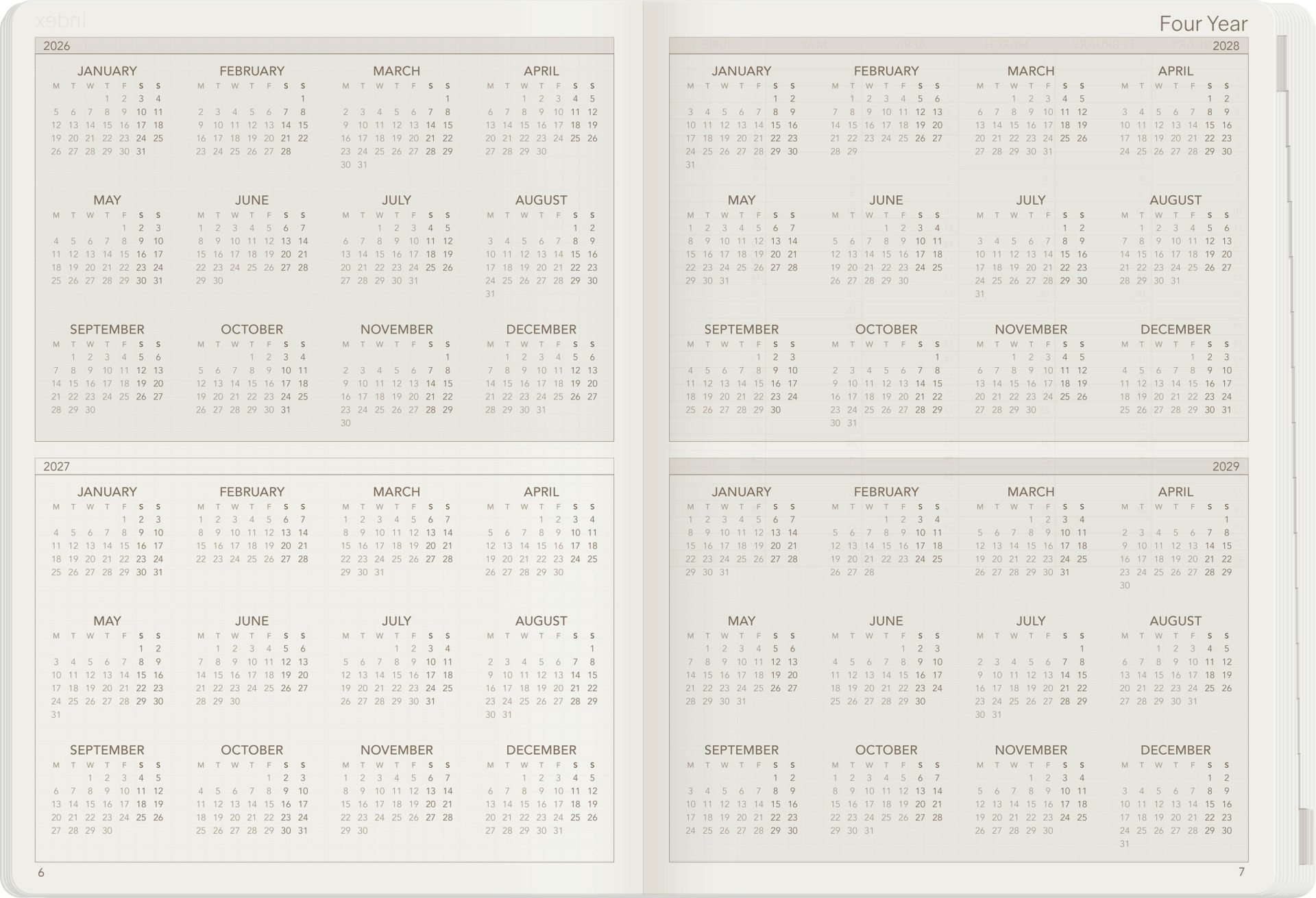 Wonderland222 A5 2027 Weekly Core Planner – Unstacked Weekends — gallery