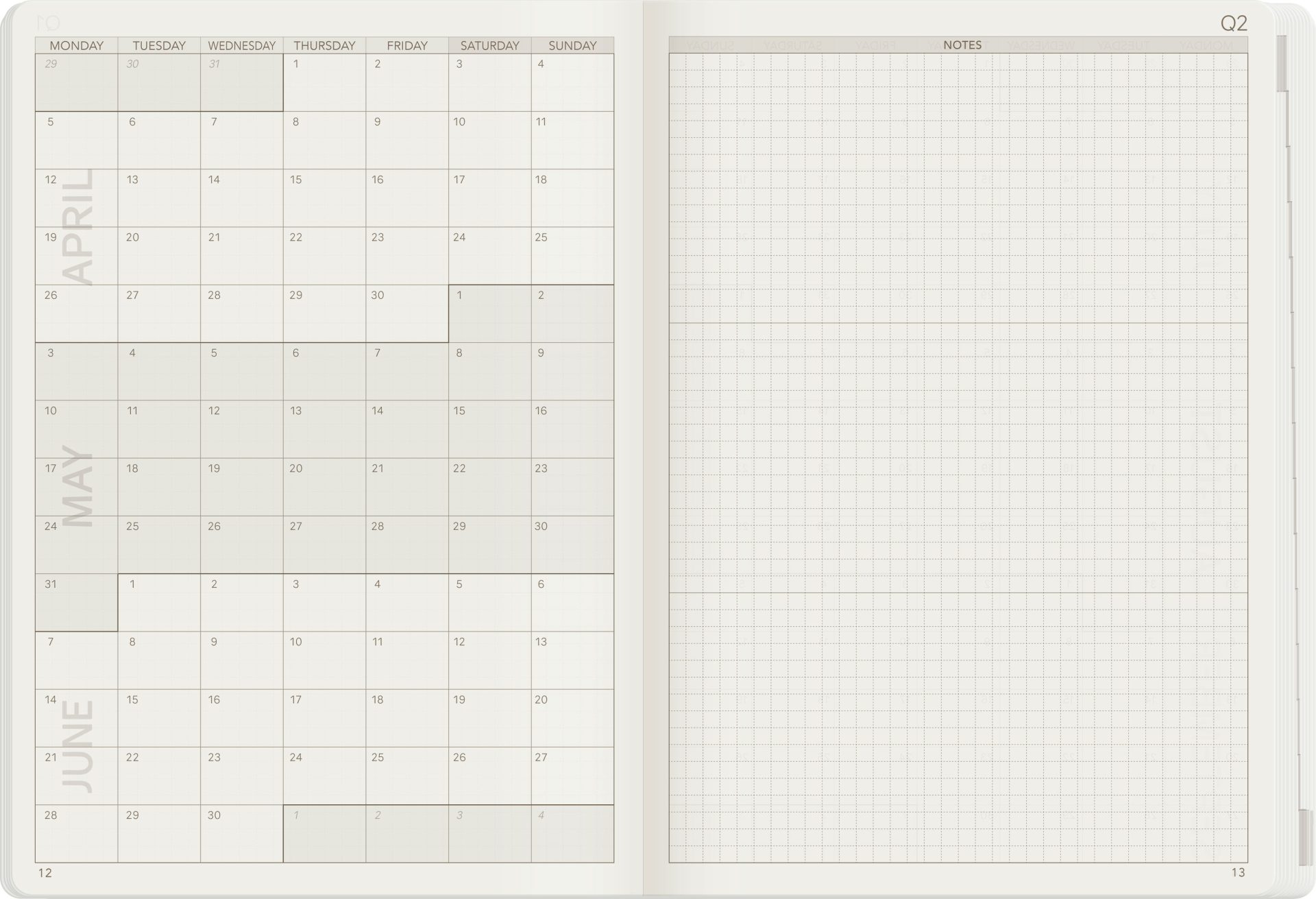 Wonderland222 A5 2027 Weekly Planner All-in-One – Unstacked Weekends — gallery