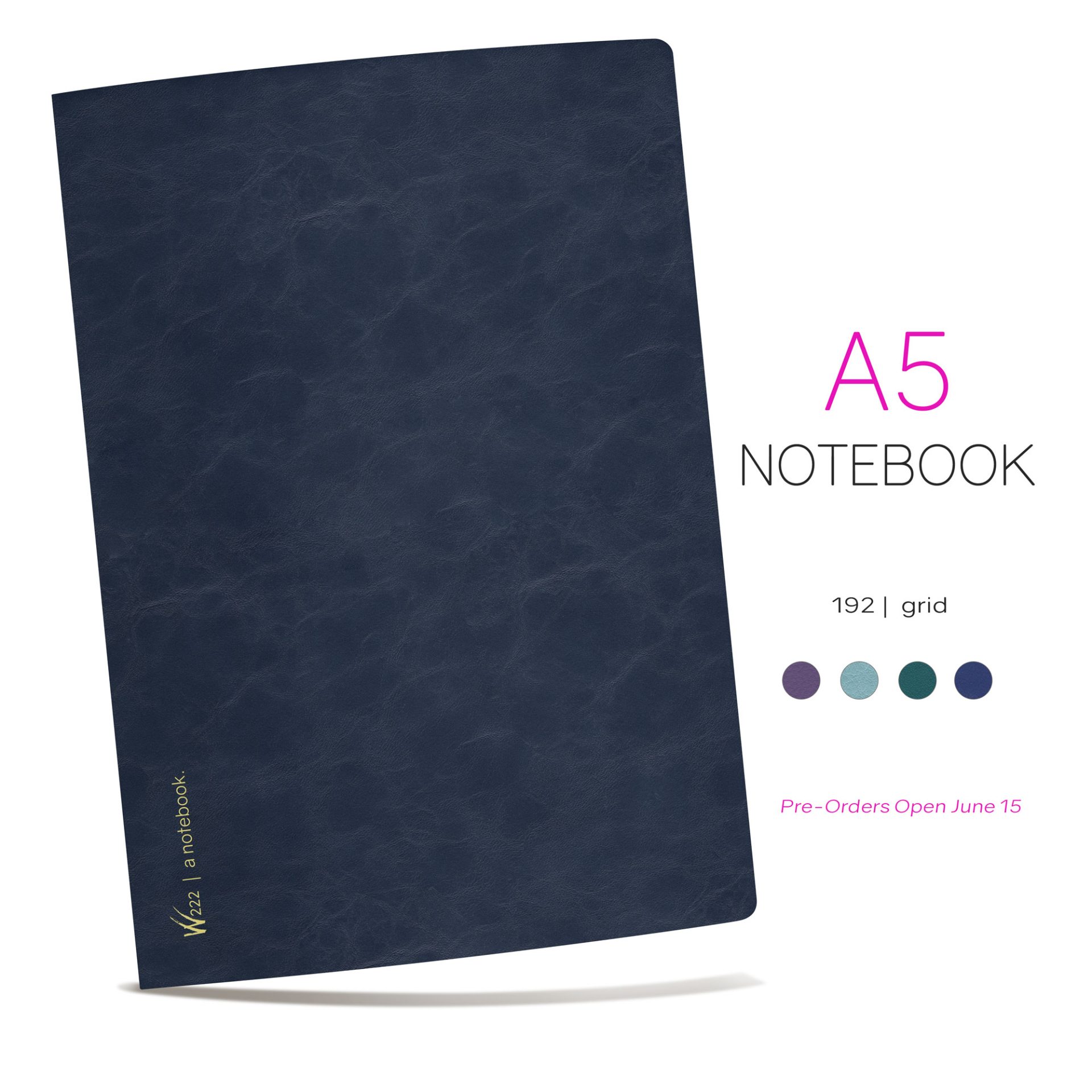 Wonderland222 A5 Grid Notebook 2027 Edition – 192 pages
