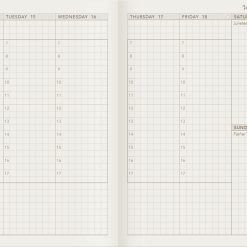 Wonderland222 A6 2027 Weekly Core Planner – Stacked Weekends — gallery