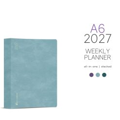 Wonderland222 A6 2027 Weekly Planner All-in-One – Stacked Weekends — gallery