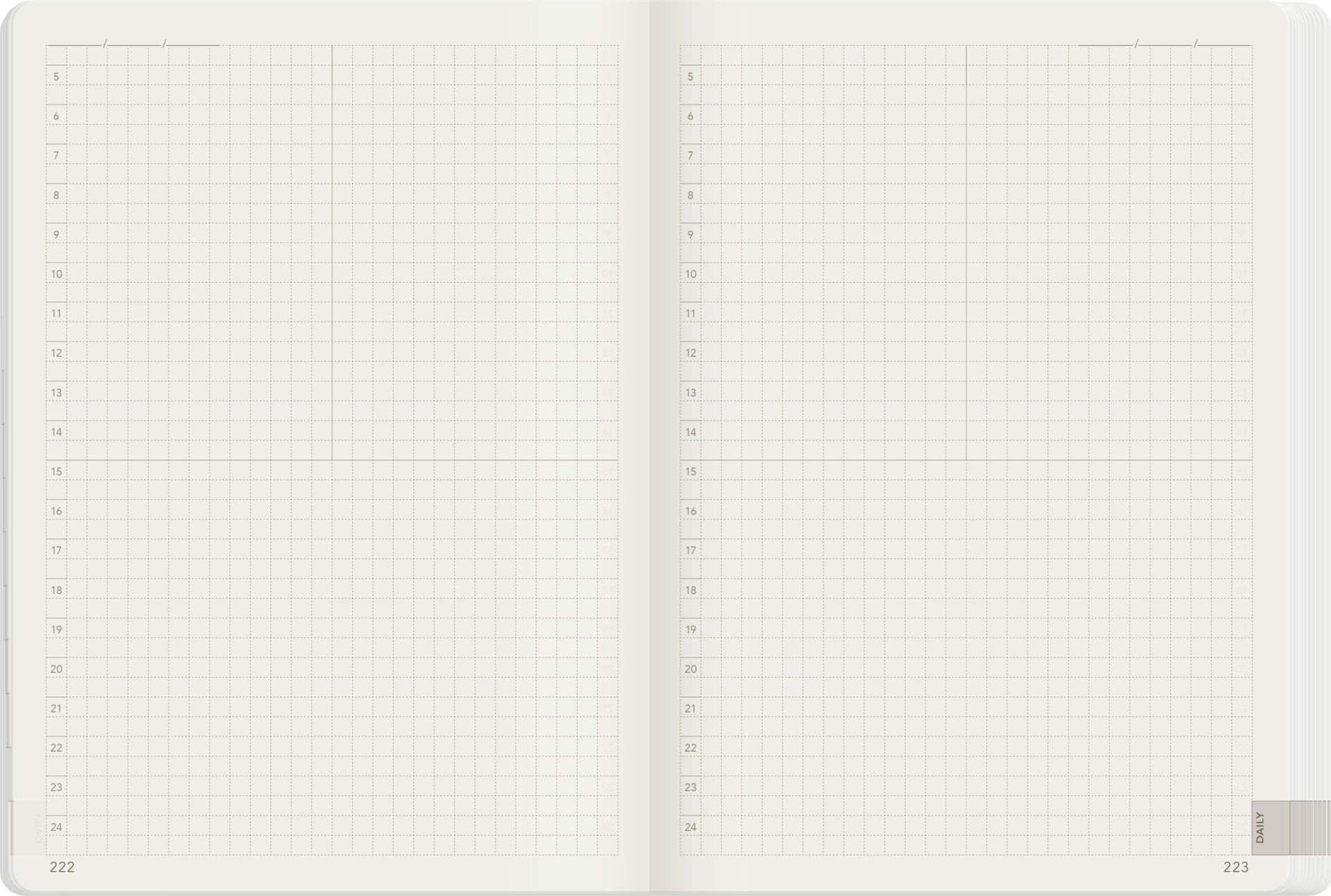 Wonderland222 B6 2027 Weekly Core Planner – Unstacked Weekends — gallery