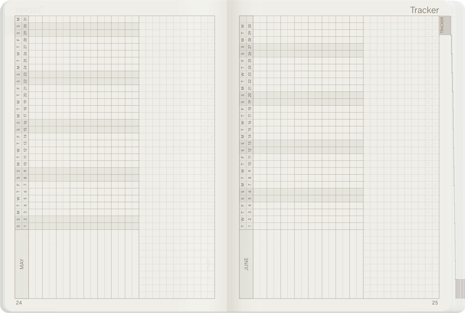 Wonderland222 B6 2027 Weekly Core Planner – Unstacked Weekends — gallery