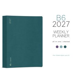 Wonderland222 B6 2027 Weekly Planner All-in-One – Stacked Weekends