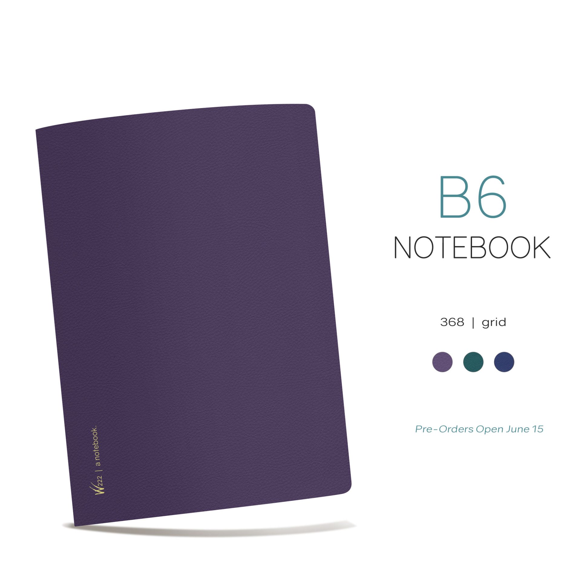 Wonderland222 B6 Grid Notebook 2027 Edition – 368 pages