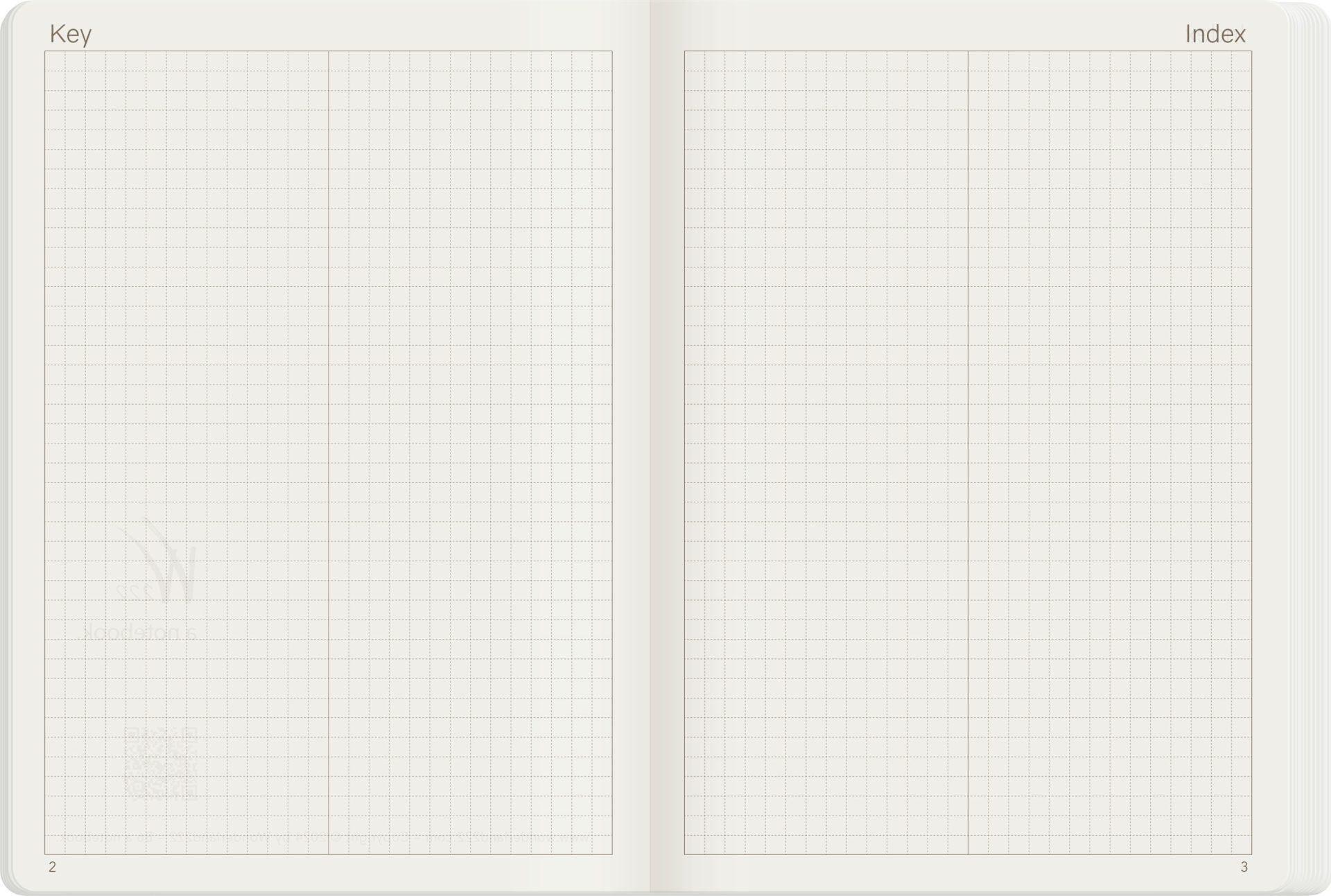 Wonderland222 B6 Grid Notebook 2027 Edition – 368 pages — gallery