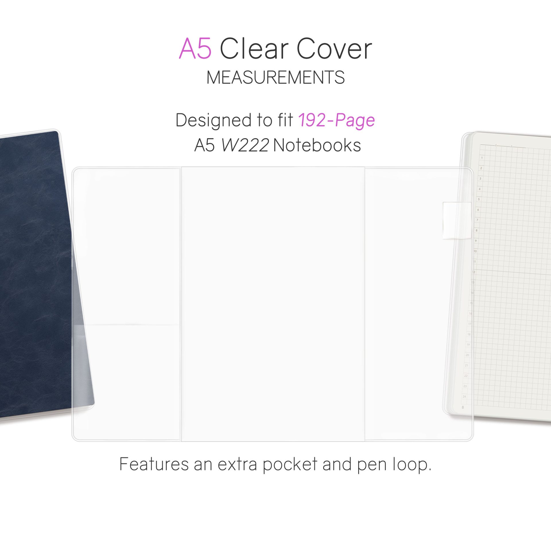 Wonderland222 Clear Cover for 2027 Notebook / Planner – 192 pages — gallery
