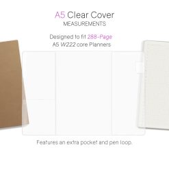 Wonderland222 Clear Cover for 2027 Notebook / Planner – 288 pages — gallery
