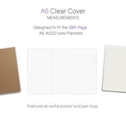 Wonderland222 Clear Cover for 2027 Notebook / Planner – 288 pages — gallery