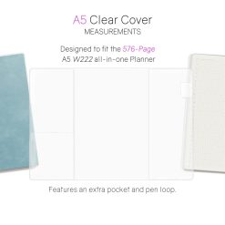Wonderland222 Clear Cover for 2027 Notebook / Planner – 576 pages — gallery