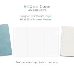 Wonderland222 Clear Cover for 2027 Notebook / Planner – 576 pages — gallery
