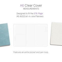 Wonderland222 Clear Cover for 2027 Notebook / Planner – 576 pages — gallery
