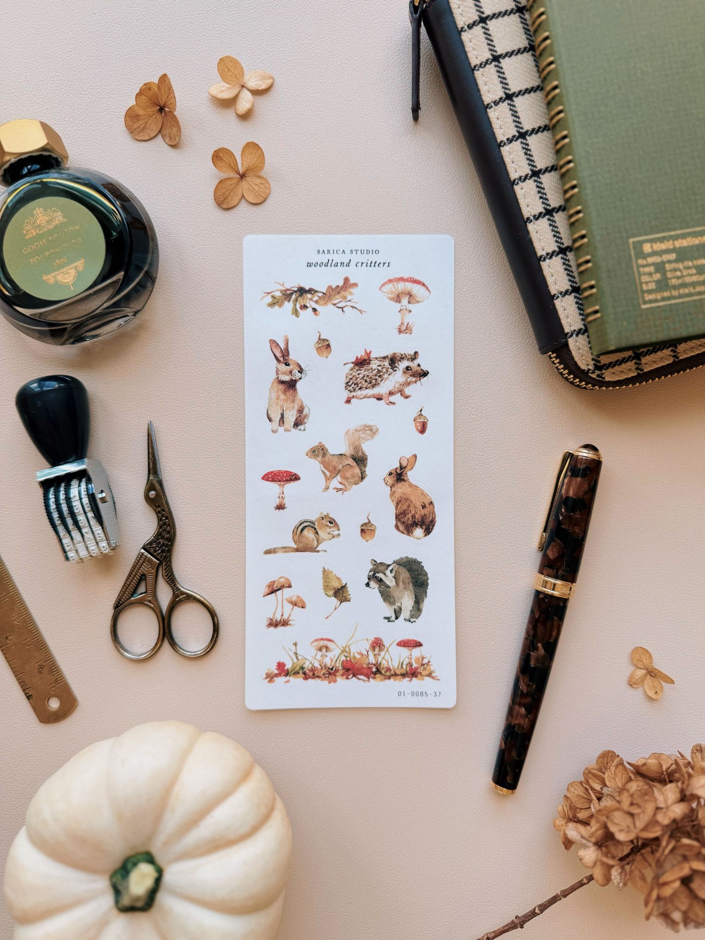 Sarica Studio Woodland Critters Stickers
