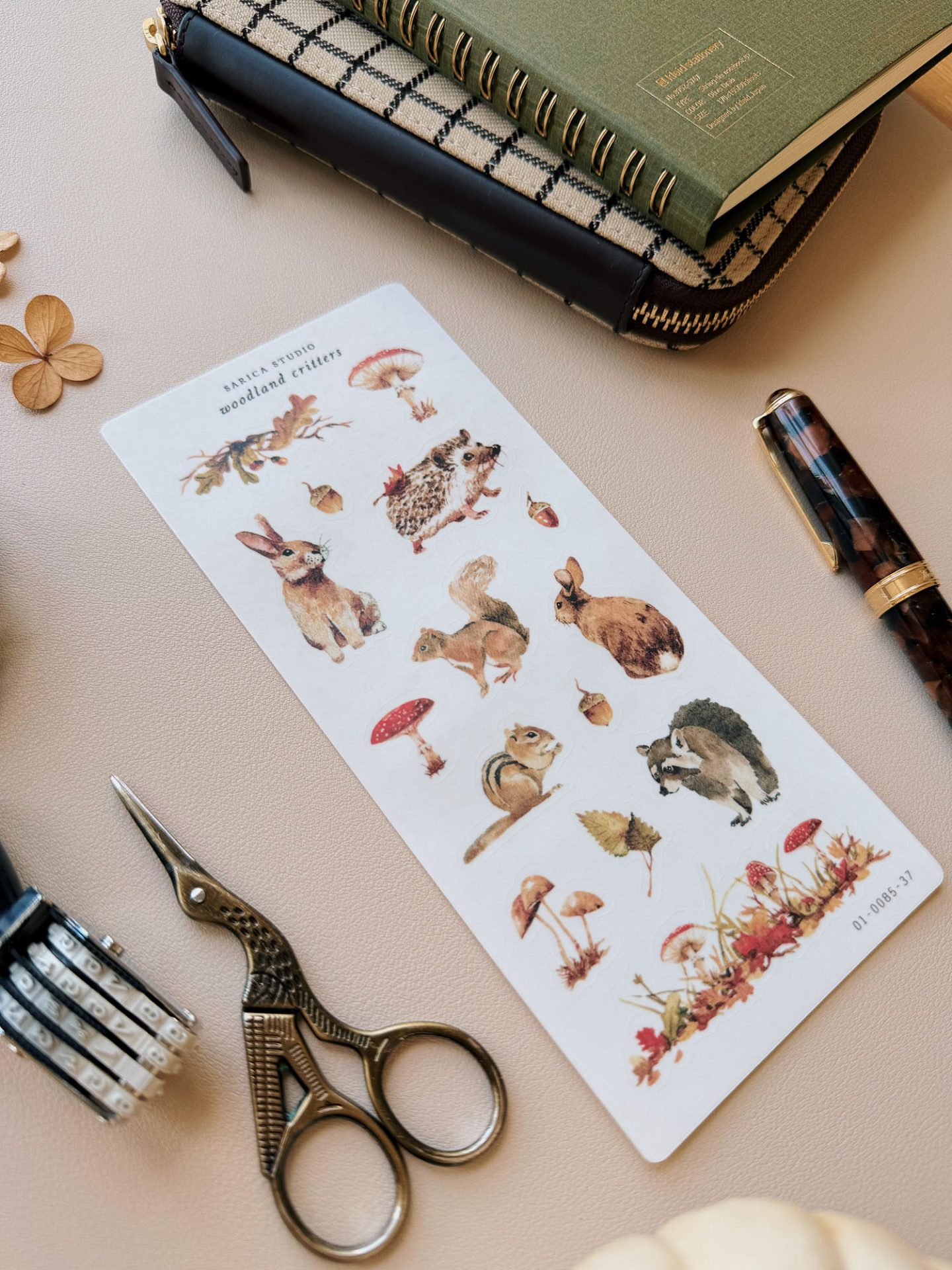 Sarica Studio Woodland Critters Stickers