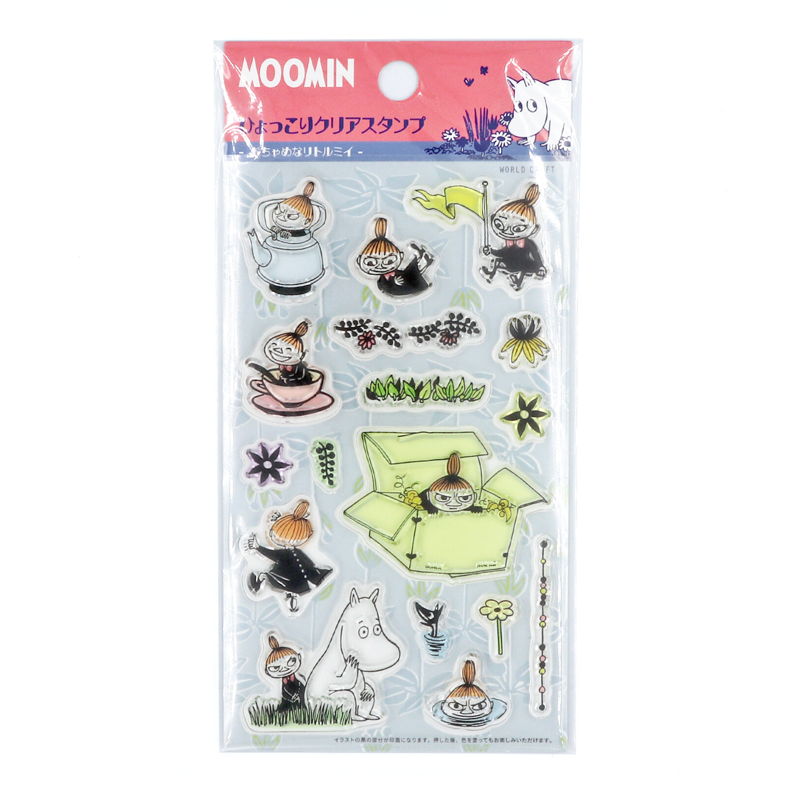World Craft Moomin Stamp Set - Little My