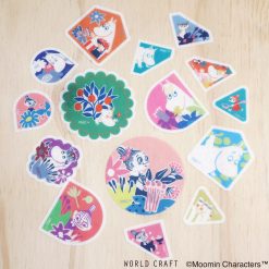 World Craft Moomin Washi Stickers - Moominvalley