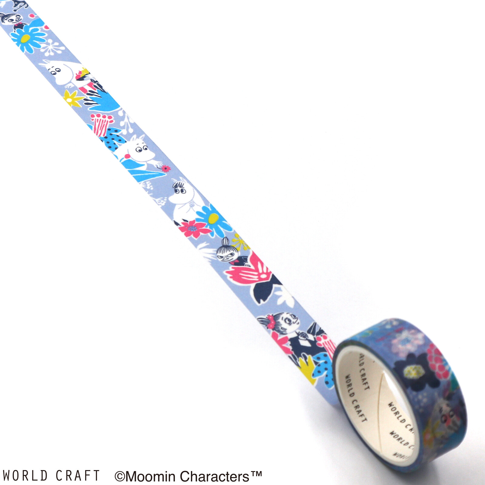 World Craft Moomin Washi Tape - Flowers