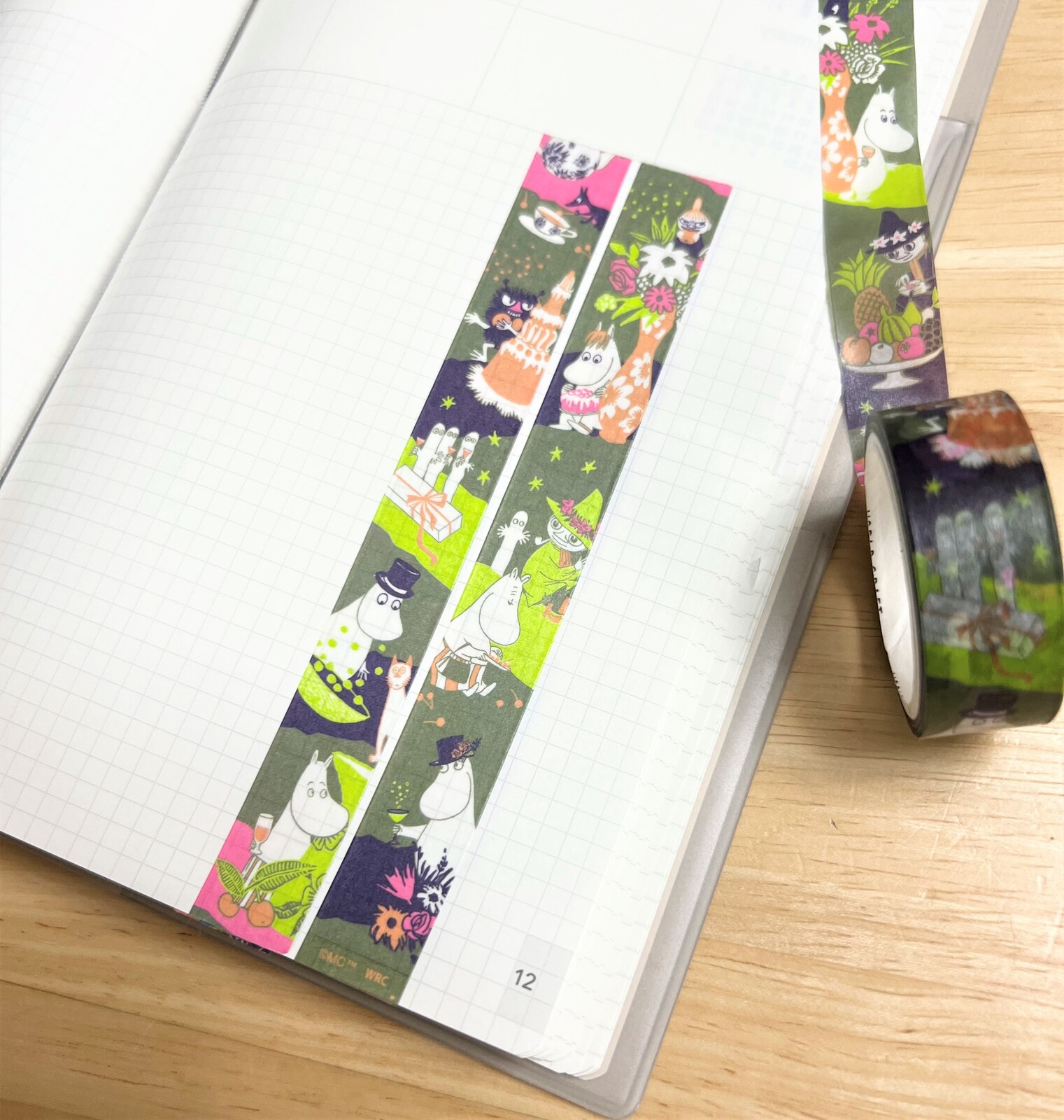 World Craft Moomin Washi Tape - Cake