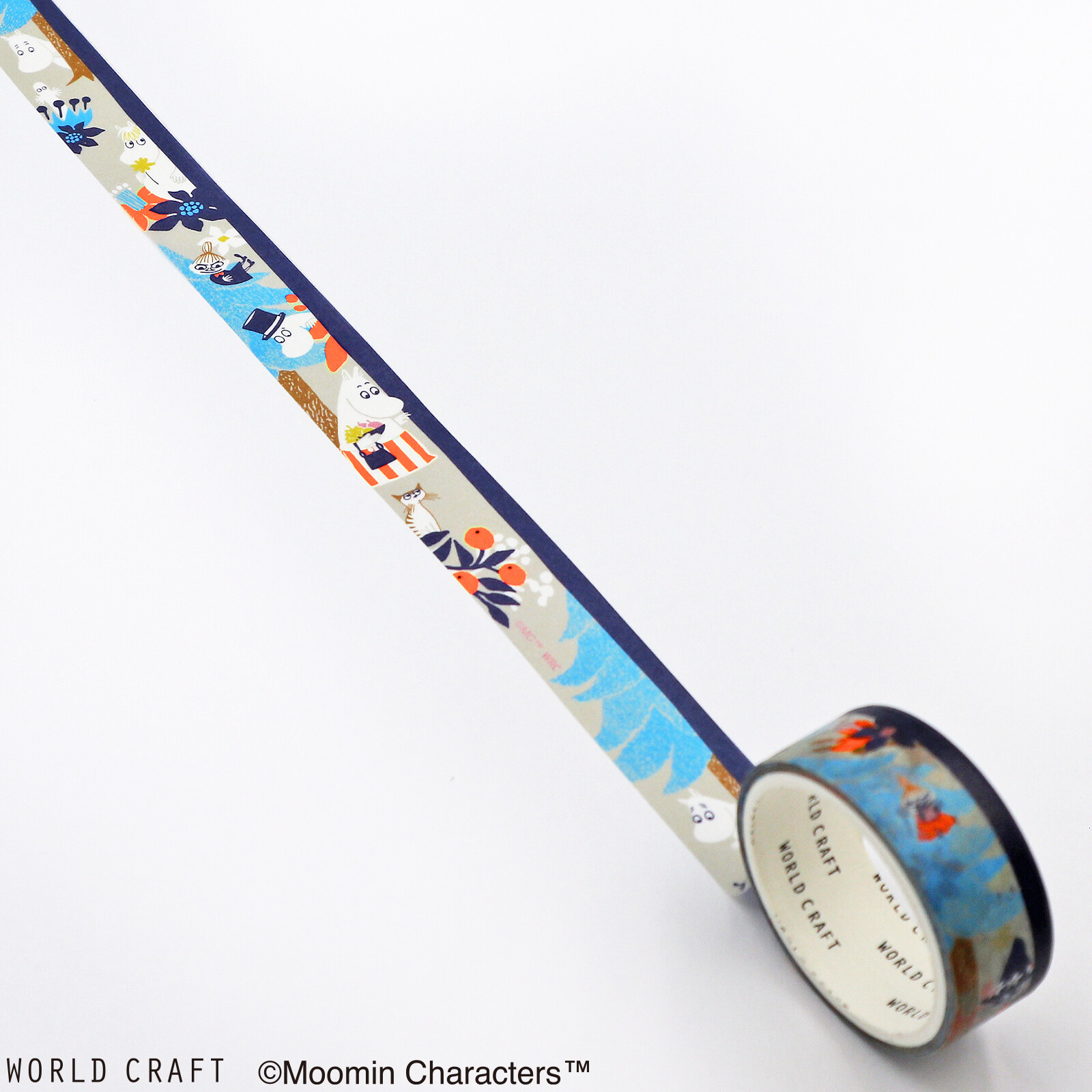 World Craft Moomin Washi Tape - Forest