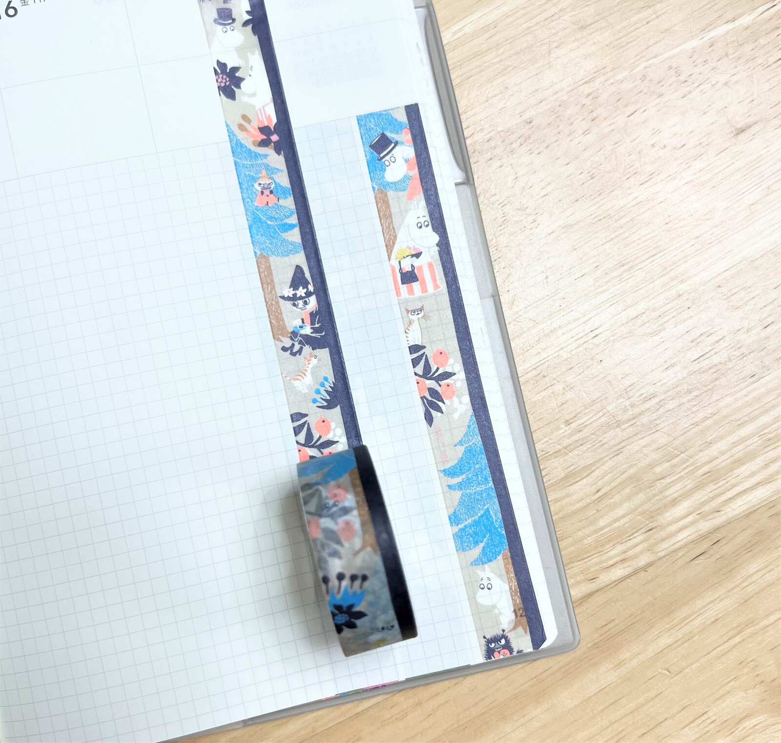World Craft Moomin Washi Tape - Forest