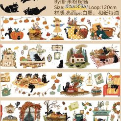 Xiami Studio Kiss-Cut PET Tape - Autumn elements