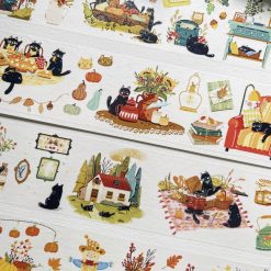 Xiami Studio Kiss-Cut PET Tape - Autumn elements