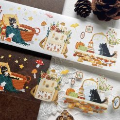 Xiami Studio Kiss-Cut PET Tape - Autumn elements