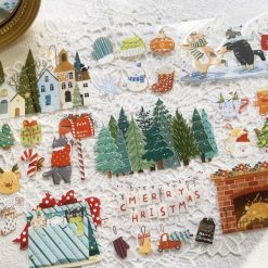 Xiami Studio Kiss-Cut PET Tape - Christmas Cat