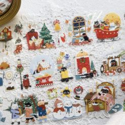 Xiami Studio Kiss-Cut PET Tape - Christmas Cat