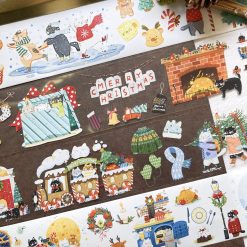 Xiami Studio Kiss-Cut PET Tape - Christmas Cat