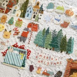 Xiami Studio Kiss-Cut PET Tape - Christmas Cat
