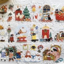 Xiami Studio Kiss-Cut PET Tape - Christmas Cat
