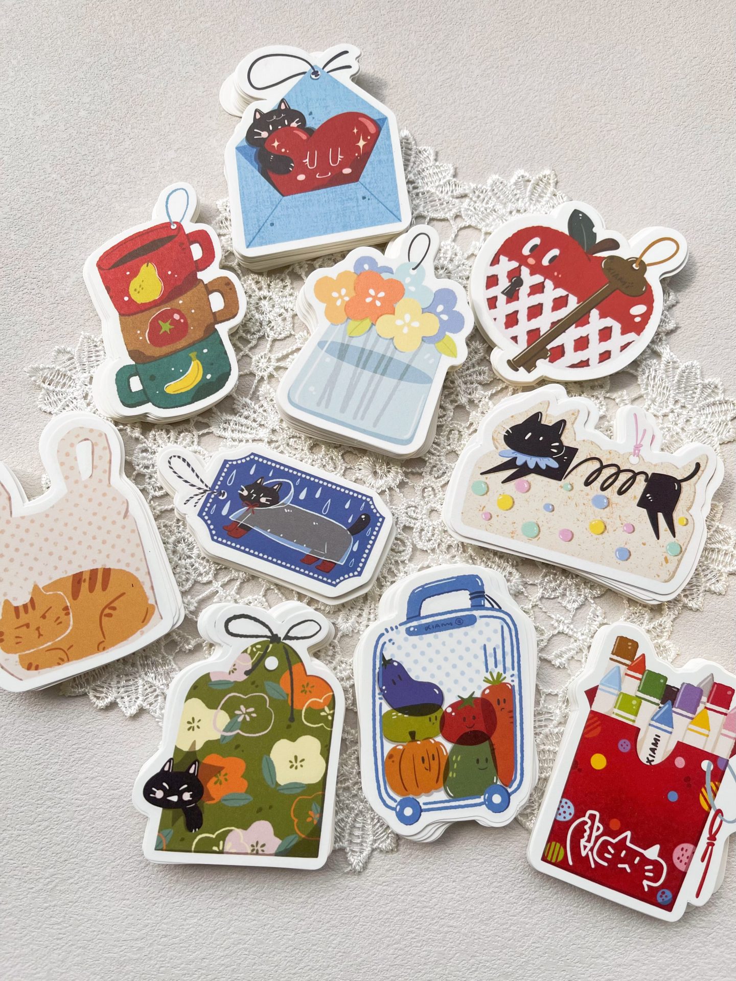 Xiami Studio Die-cut Memo Papers – Small Tag — gallery