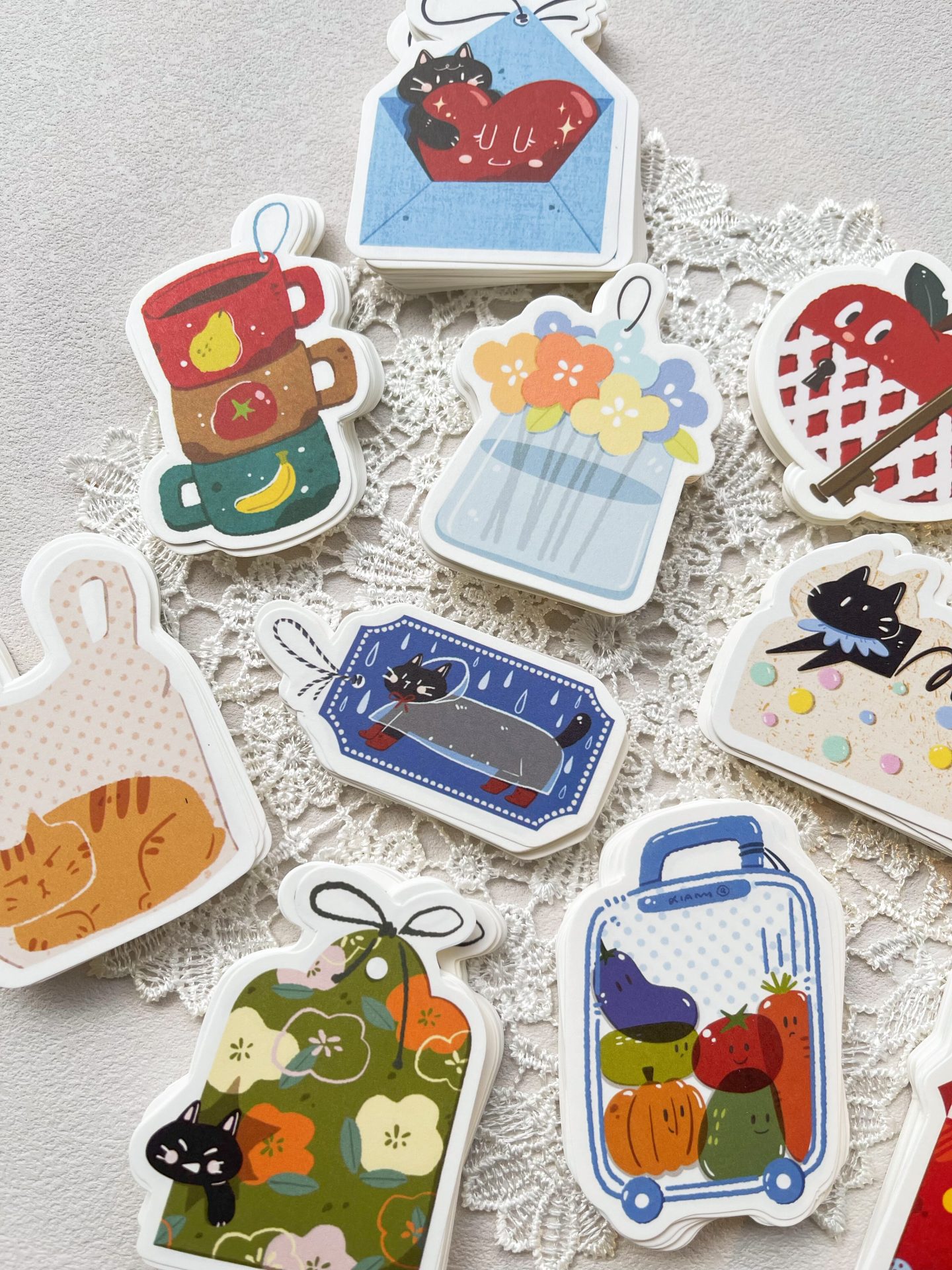 Xiami Studio Die-cut Memo Papers – Small Tag — gallery