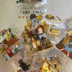 Xiami Studio Kiss-cut PET Tape - Fairy Tale Cottage