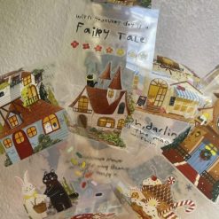 Xiami Studio Kiss-cut PET Tape - Fairy Tale Cottage