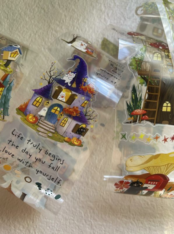 Xiami Studio Kiss-cut PET Tape - Fairy Tale Cottage