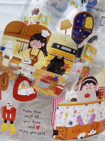 Xiami Studio Kiss-cut PET Tape - Daily Life