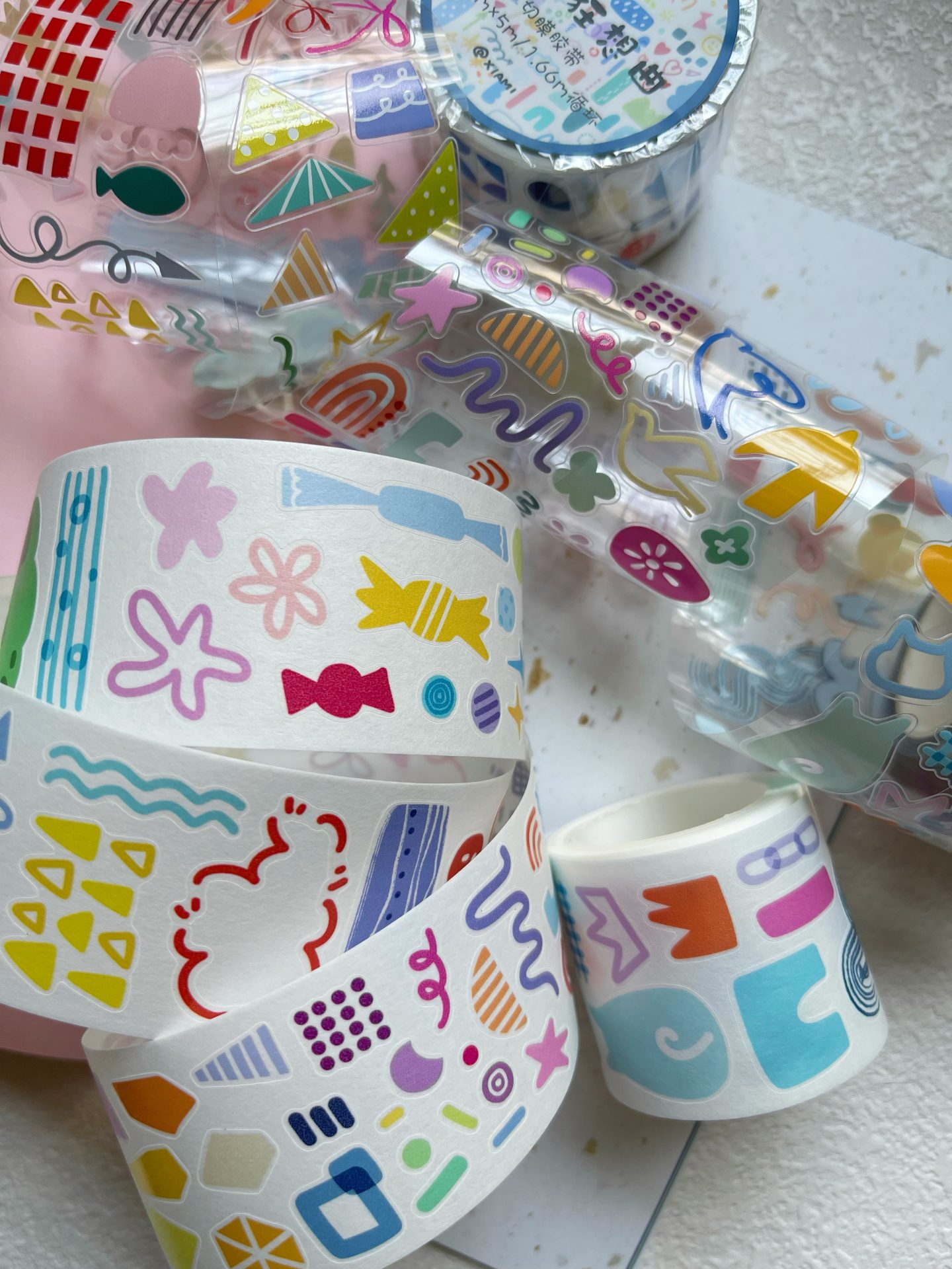 Xiami Studio Kiss-cut PET Tape – Geometric Rhapsody — gallery