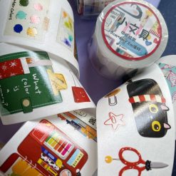 Xiami Studio Kiss-cut Tape – Small Stationery (PET or Washi) — gallery