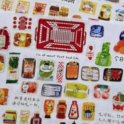 Xiami Studio Kiss-Cut PET Tape - Snacks