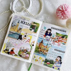 Xiami Studio Kiss-Cut PET Tape - Travel Diary