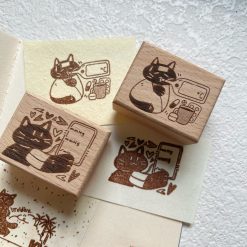 Xiami Studio Wooden Stamp - Measuring Height