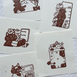 Xiami Studio Wooden Stamp - Measuring Height