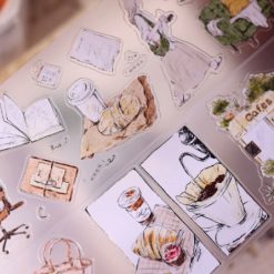 Xiaobaijia Daily Life Kiss-Cut PET Tape