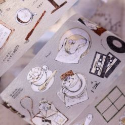 Xiaobaijia Daily Life Kiss-Cut PET Tape