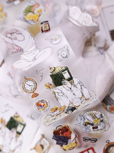 Xiaobaijia Life's Little Moments Kiss-Cut Tape