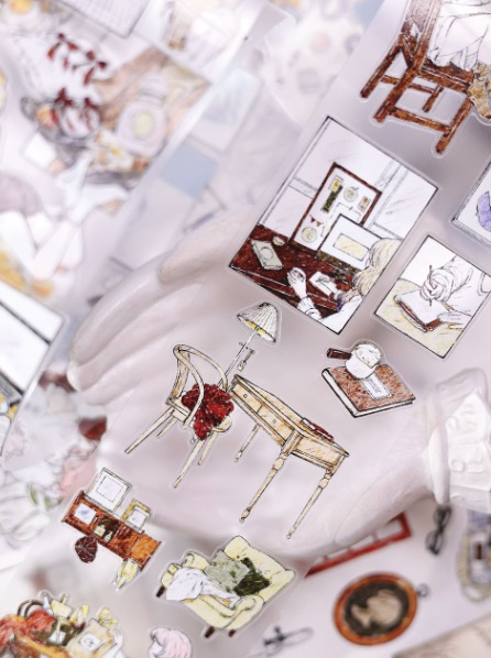 Xiaobaijia Life's Little Moments Kiss-Cut Tape