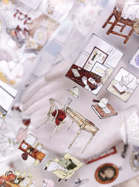 Xiaobaijia Life's Little Moments Kiss-Cut Tape